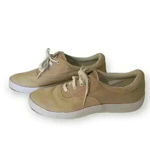 Grasshoppers Beige Canvas Sneakers
